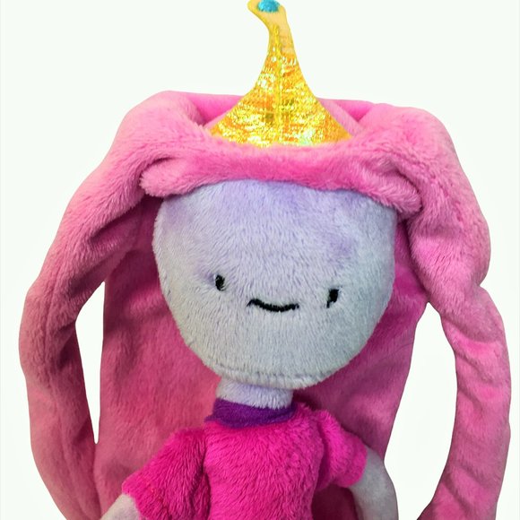 Adventure Time Princess Bubblegum Pink Plush Doll - Picture 4 of 10